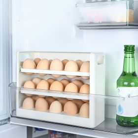 Refrigerator Egg Storage Box; Side Door Multi-layer Egg Tray For Refrigerator; Anti-fall Egg Tray; Kitchen Egg Rack