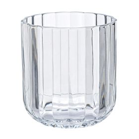 Better Homes & Gardens 12 Ounce Clear Fluted Tumbler Glass