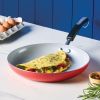 Farberware Disney 11 inch Ceramic Nonstick Frying Pan, Red